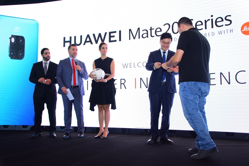 Launching of the Huawei Mate20 at Four Seasons Hotel
